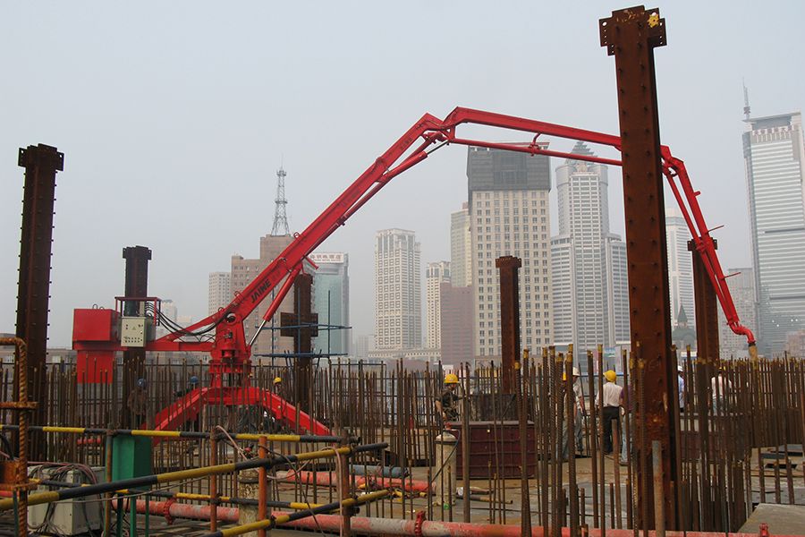 Бетонораспределительная стрела HELI (JAINE) HGY 17 (гидравлиеская)