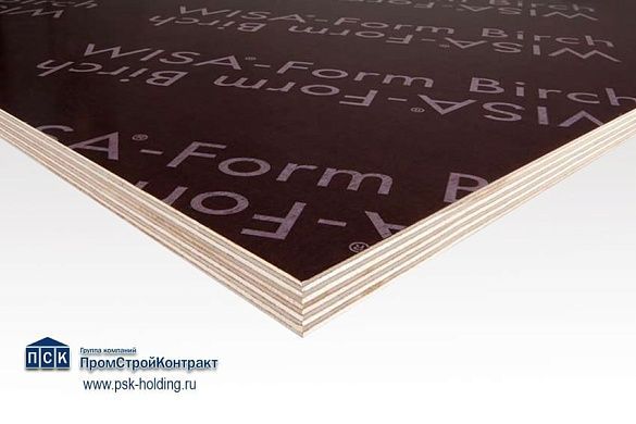 Фанера ламинированная 12x1220x2440 мм ЮПМ-Кюммене Чудово