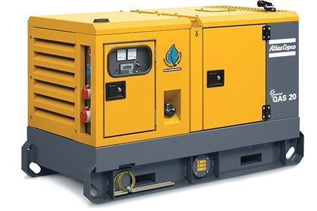 Электростанции дизельные Atlas Copco серии QAS для тяжелых условий работы