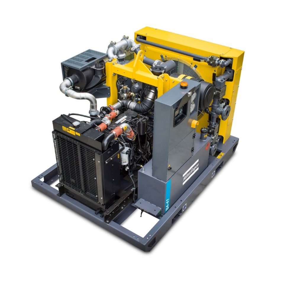 Бустер - дожимной компрессор высокого давления Atlas Copco B18TT-63/5000