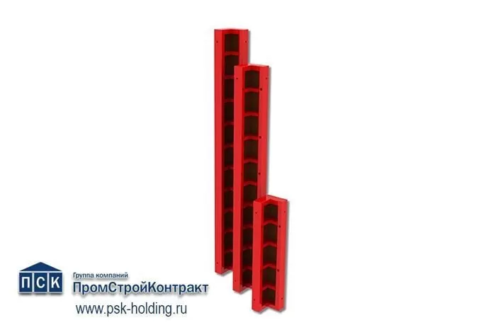 Угол внутренний 0,30х0,30х3,00 для опалубки PSK-DELTA (профиль 3 мм)